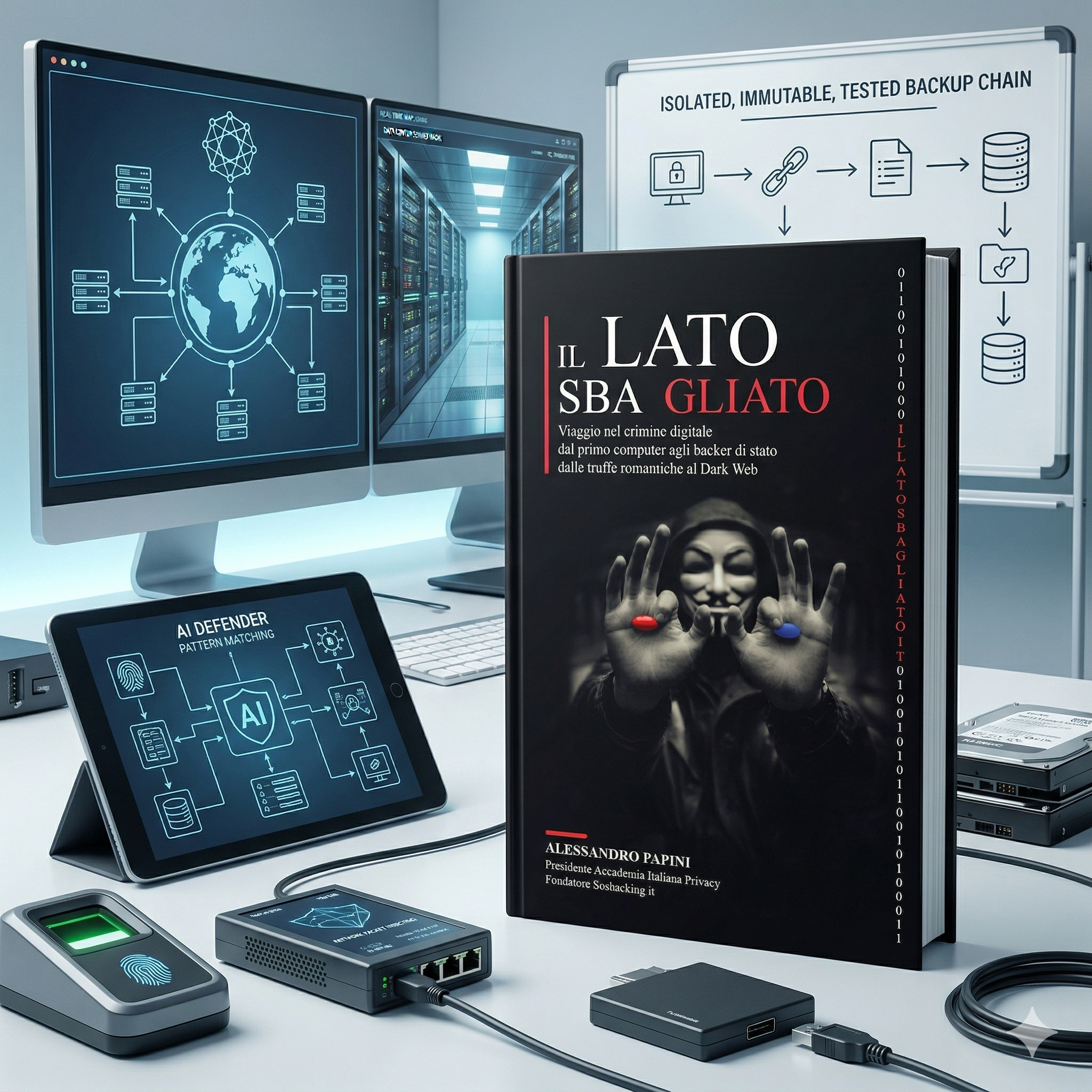 Alessandro Papini e Il lato sbagliato: una riflessione sulla sicurezza informatica e la storia della rete